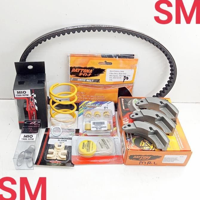 Paket Cvt Upgrade Kirian Daytona Mio Sporty, Mio Soul, Fino, Nouvo.