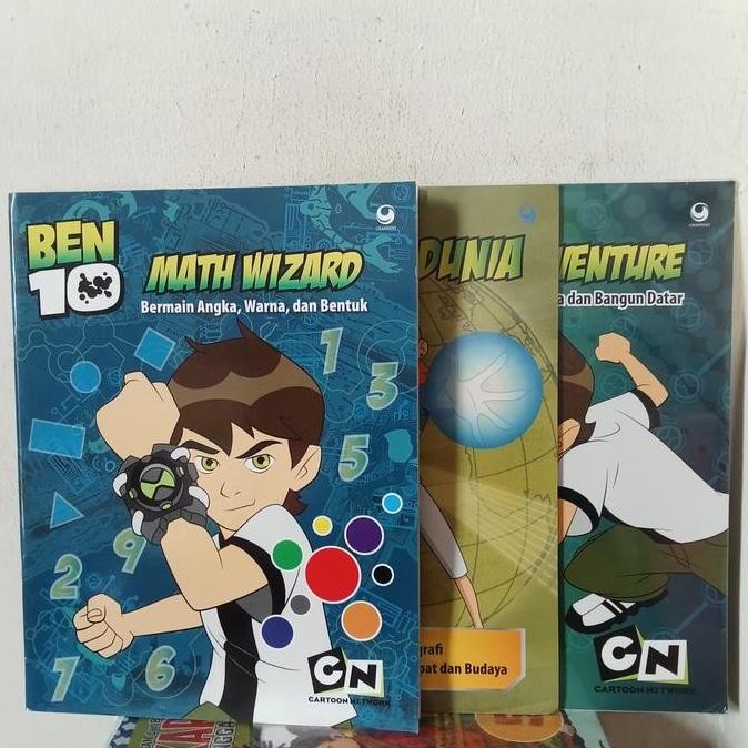 Terbaru Buku Aktivitas Anak Ben 10 3 Buku