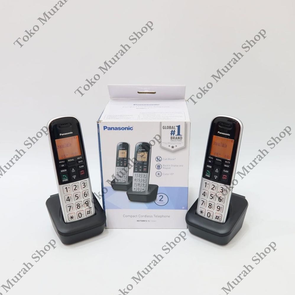 Pesawat Telepon Panasonic TGB812 Telepon Wireless Panasonic KX-TGB812