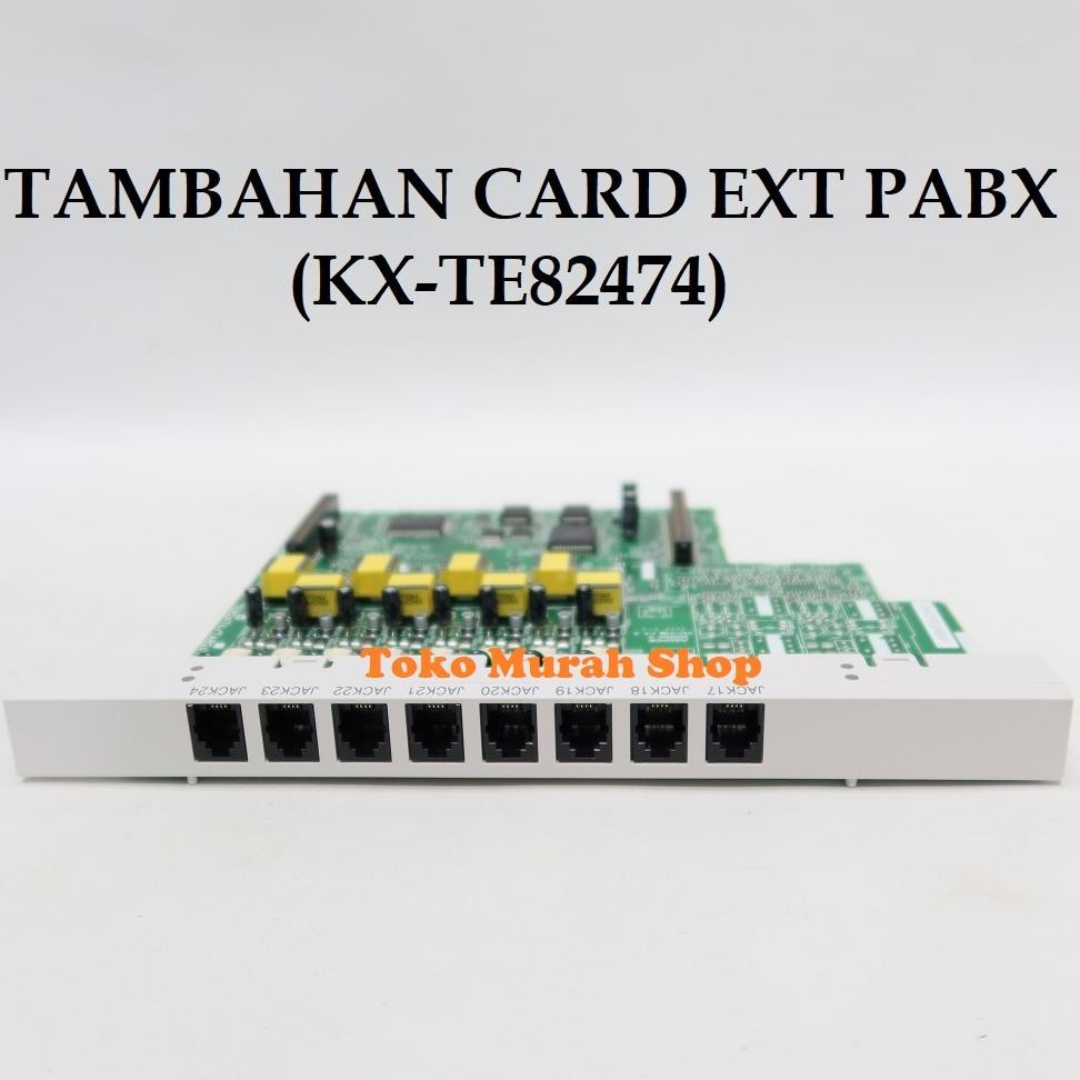 Card PABX (8 ext) KX-TE82474 Buat PABX Panasonic TES824 Expand Card KX-TE82474X