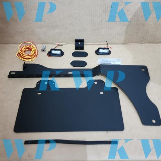 SUZUKI JIMNY JB74 BRACKET PLAT NOMOR BELAKANG POSISI KIRI