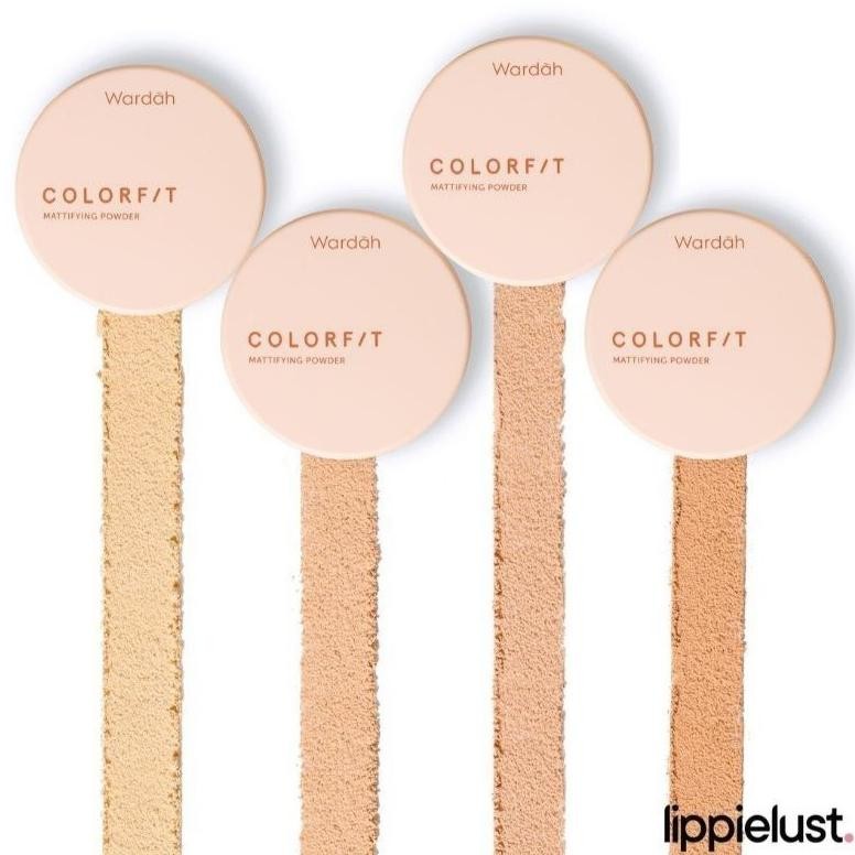 Hjg-7 Wardah Colorfit Mattifying Powder Uv A/B Protection Loose Powder | Bedak Tabur | Tnt Beauty Sh