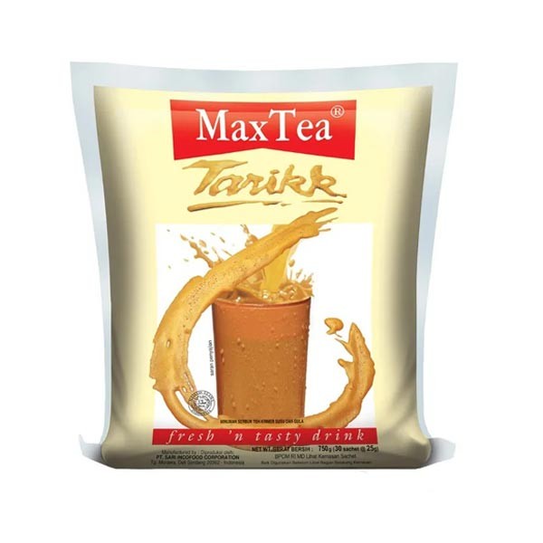 

MAXTEA TARIK ISI 30 SACHET X 25 GR - TEH