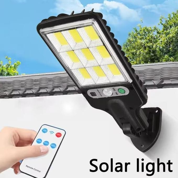 Lampu Dinding Outdoor Solar Tenaga Matahari Sensor Gerak PIR LED Solar Lht Wall Lamp