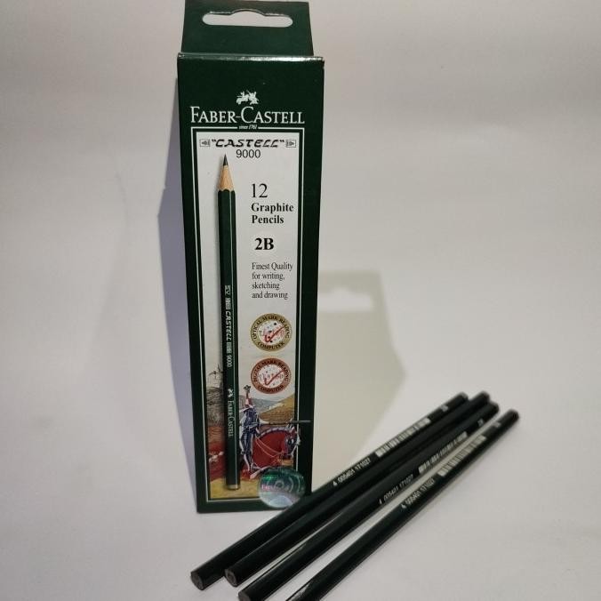 

Pensil Faber-Castell 2B Cocok Untuk Ujian, Menulis, & Menggambar 1 Pack Isi 12 Harga Spesial