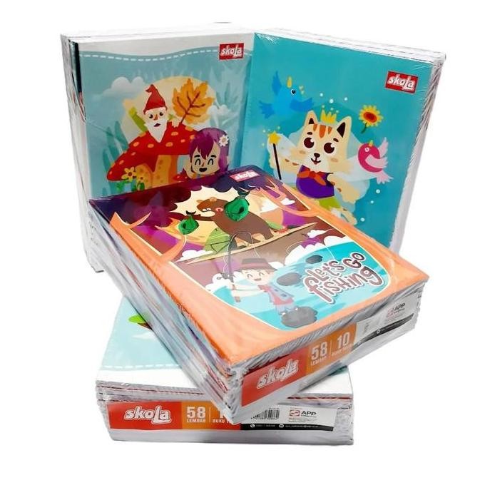 

Up Harga Grosir (1Packs/10Pcs ) Buku Tulis Sidu 58Lbr (Edisi Baru Skola ) Original
