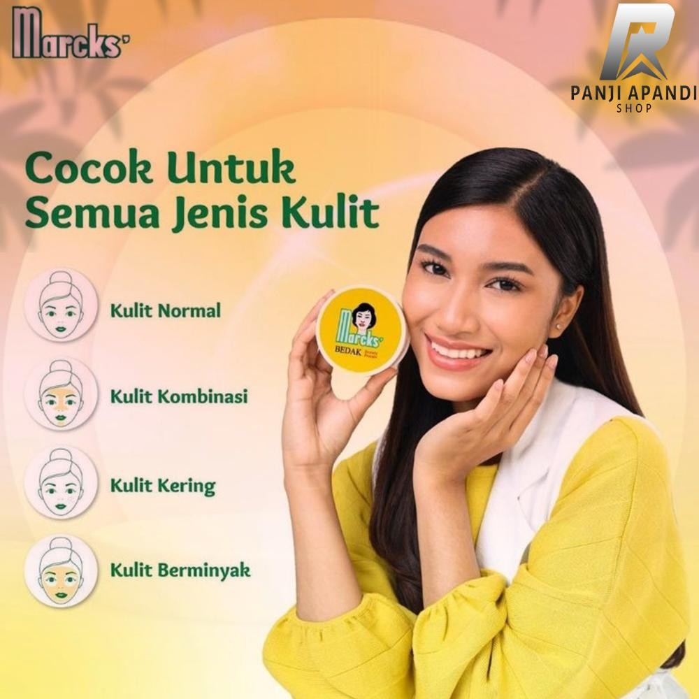 Rd-67 Marcks - Bedak Tabur Beauty Powder 40Gr