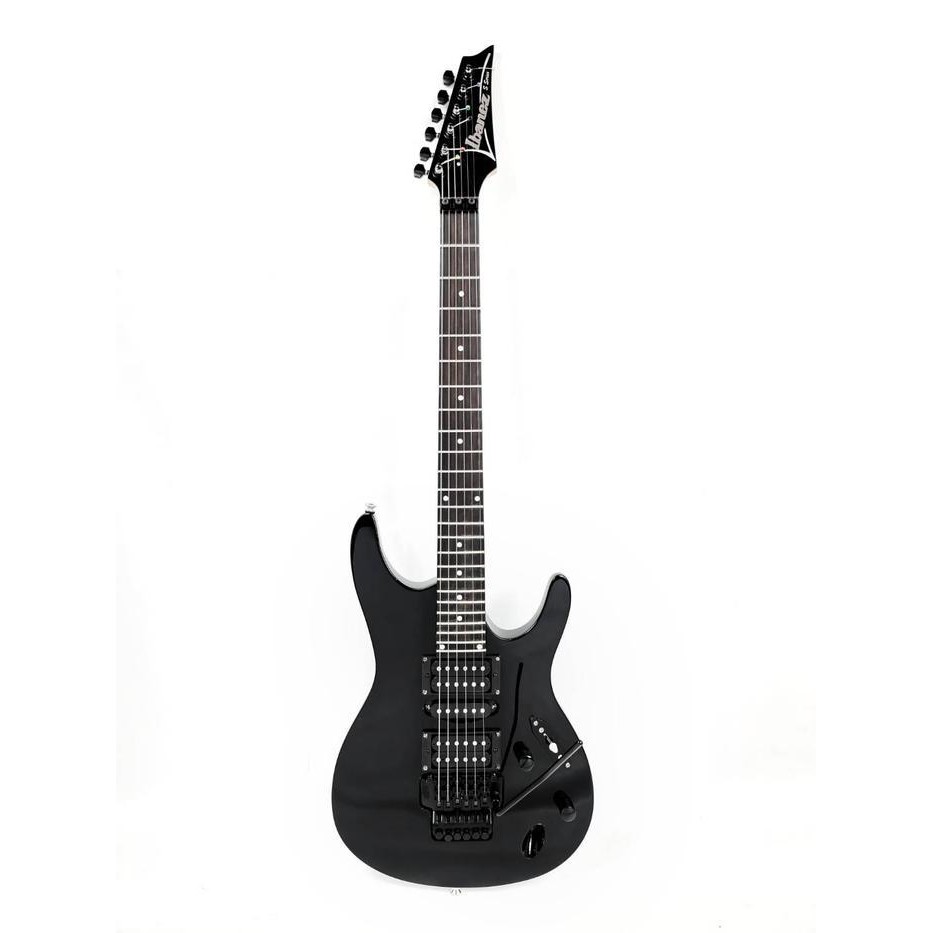 Gitar Elektrik Merk Ibanez Tipe S Series Warna Hitam / Black Bonus Tas Dan Kabel Jack Listrik Murah 