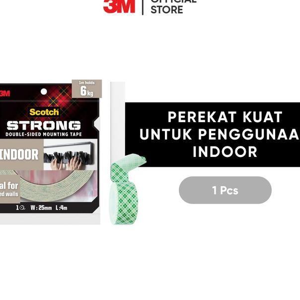 

3M Scotch Peat Isolasi Indoor Mounting Tape 110M25 25 Mm X 4 M
