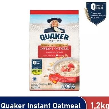 

Quaker Instant Oatmeal 1200 Gr Pouch 1200Gr