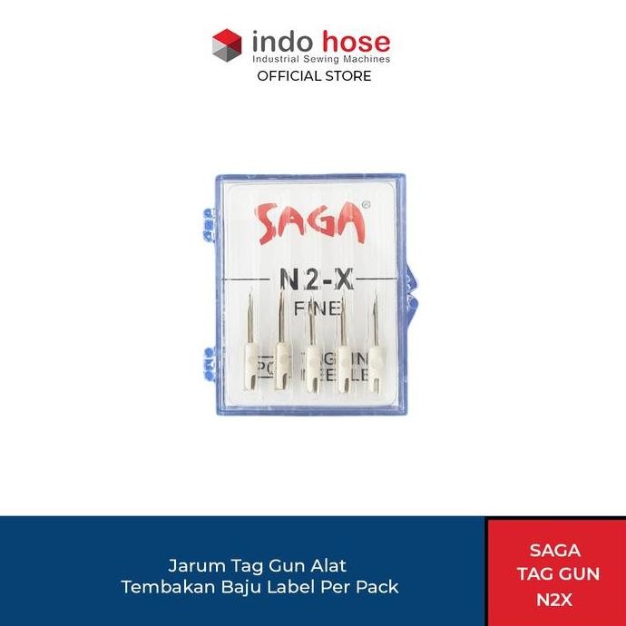 

Indohose SAGA N2-X Jarum Tag Gun 60X Alat Tembakan Baju Label