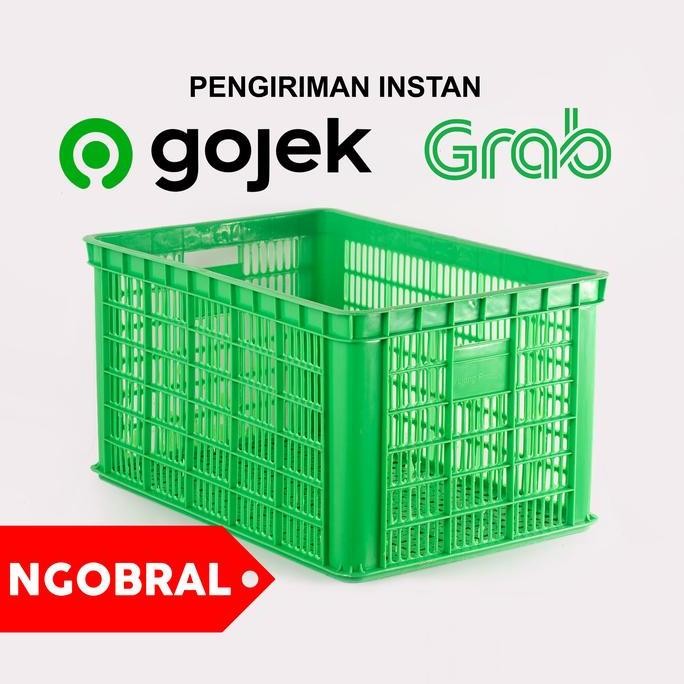 Keranjang Industri 60 cm Kotak Penyimpanan Krat / Container Box Besar