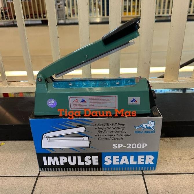 Hand Sealer Double Leopard 20 cm Plastik Impulse Sealer Double Leopard