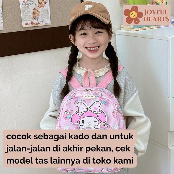 

Spesial Tas Ransel Sekolah Anak Perempuan Motif Karakter Sanrio Kuromi Cinnamoroll Korea Fashion