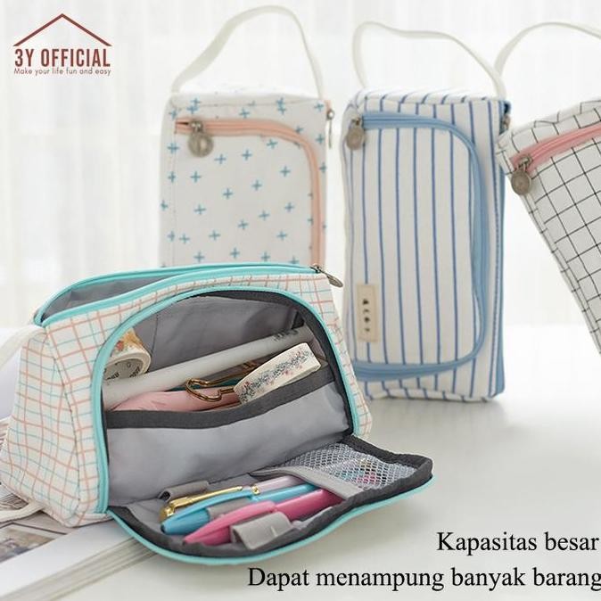 

3Y ANGOO Case Pouch Kotak Tempat Box Peil Anak Perempuan Laki Wanita Aesthetic Kalkulator Makeup Make Up tik