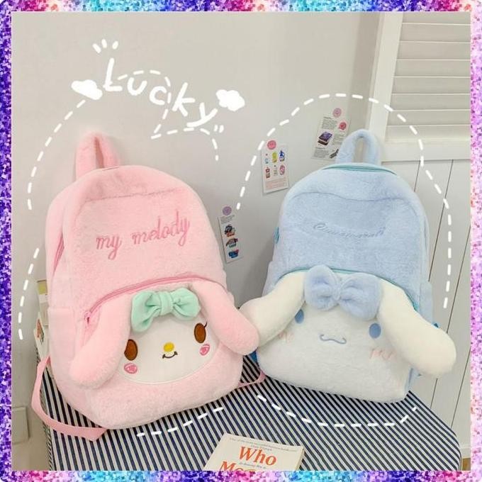 

Terjangkau Tas Ransel Backpack Cinnamoroll My Melody Karakter Sanrio Import.
