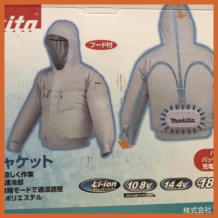 READY JAKET KIPAS ANGIN MAKITA CORDLESS/ DFJ203 CORDLESS FAN JACKET ( PERTUKANGAN / POWER TOOLS )PAC