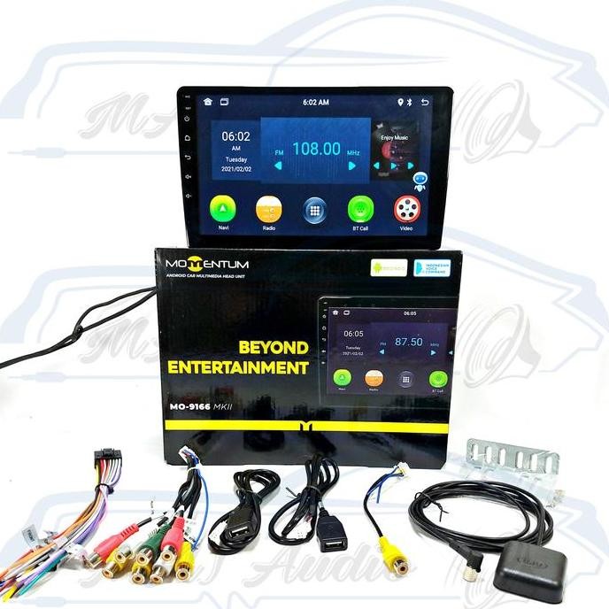 TERMURAH - Head unit Android MOMENTUM MO-9166 9 inch IPS SCREEN