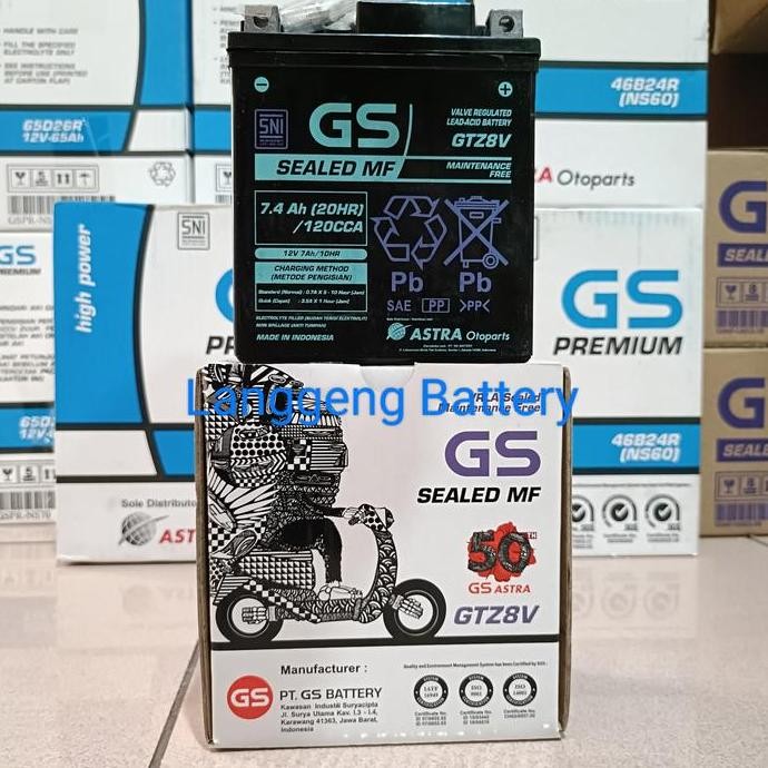 Aki Motor Vespa Primavera Gtz8V Gs Astra Mf Aki Original