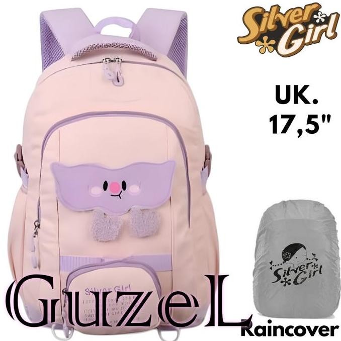 

Spesial Tas Ransel Anak Perempuan New Silver Girl Pouch Premium Original Sd Smp Sma