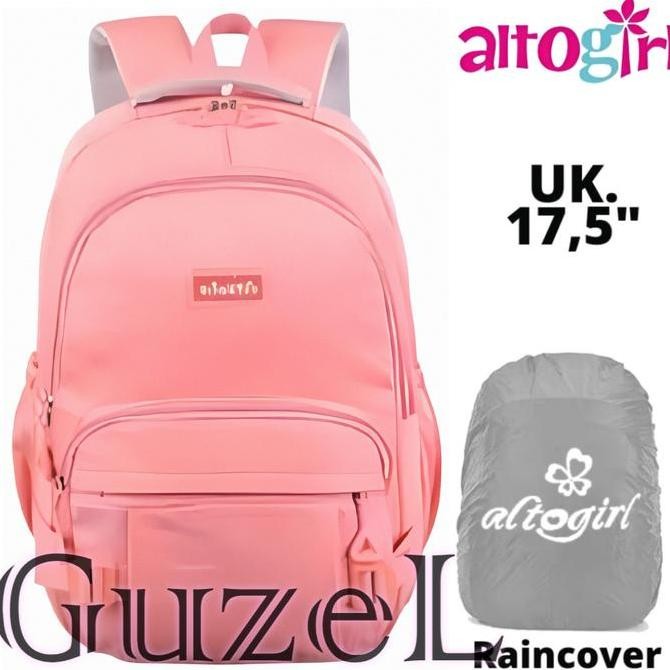 

Miliki Tas Ransel Backpack Anak Sekolah Perempuan Alto Girl Belt Original Gratis Jas Hujan