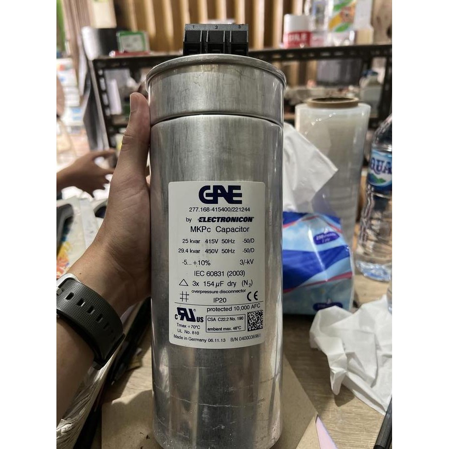 kapasitor 25 kvar gae 415V