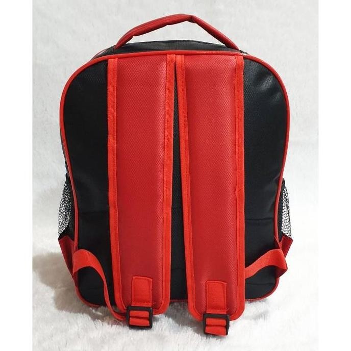 

Miliki Tas Anak Laki Laki Sekolah Tk / Paud Bahan Saten 3Resleting Depan Soft Timbul