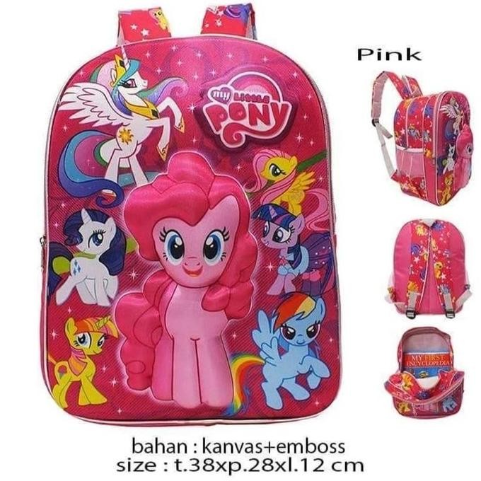 

Miliki Tas Anak / Tas Ransel Anak / Tas Anak Little Pony /Kuda Pony