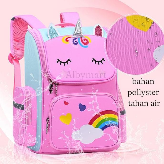 

Spesial Tas Sekolah Sd Import Ransel Anak Perempuan Unicorn Backpack Anti Air