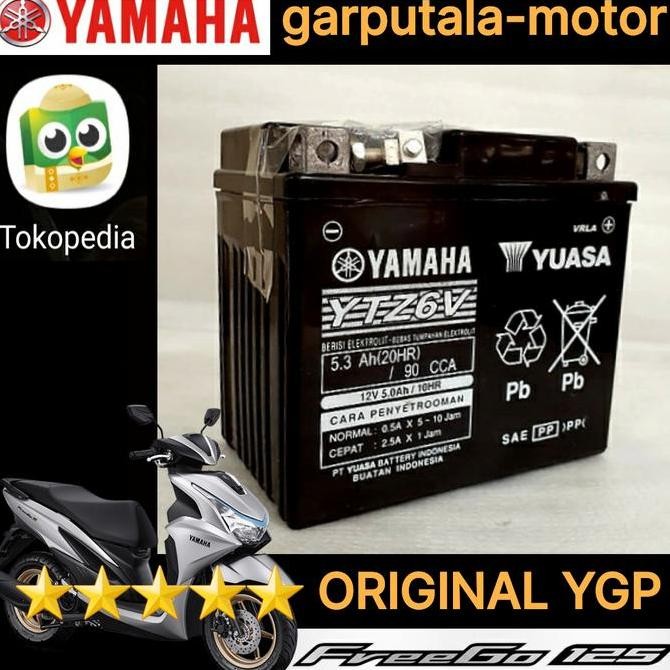 Battery Assy Ytz6V Bn1-H2100-00 Freego 125 Connected Bku1 Accu Aki