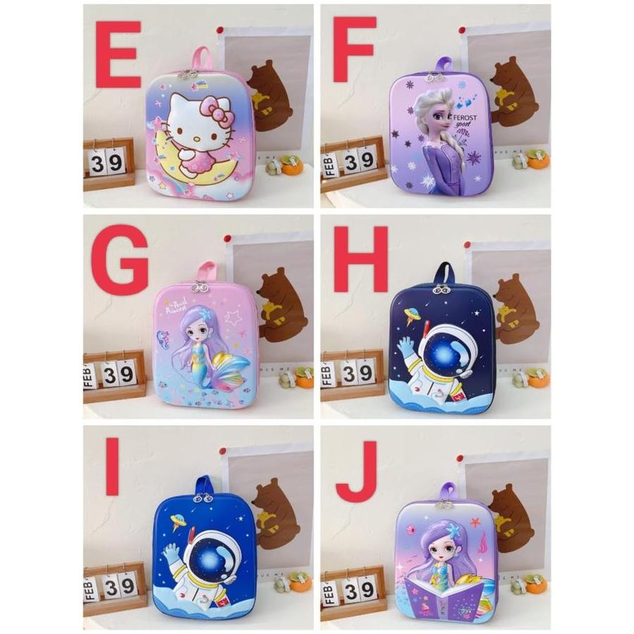 

Miliki Tas Ransel Anak Tk/Paud 3D Karakter