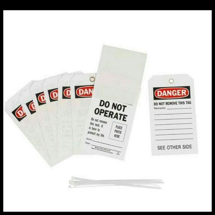 

DISKON BRADY ECONOMY SELF LAMINATING TAG DANGER 96222 10050289 !!!!!!