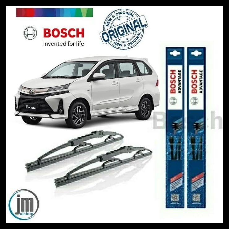 TERMURAH KARET WIPER TOYOTA AVANZA VELOZ ORIGINAL BOSCH ADVANTAGE 2PCS 