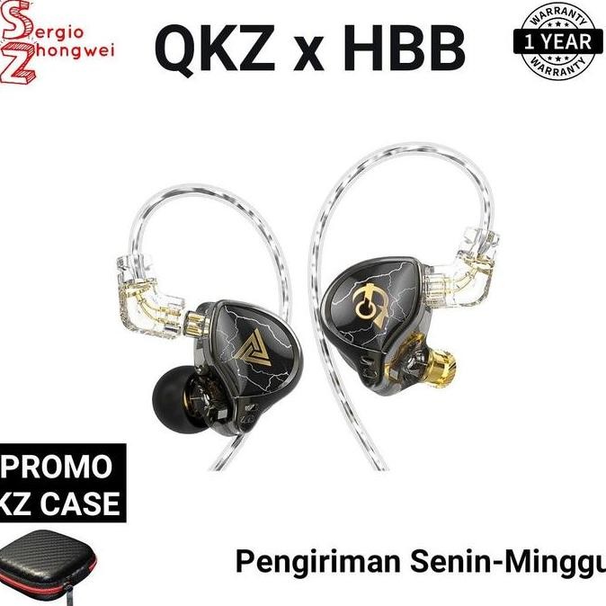 QKZ X HBB QKZ HBB Earphone Basshead In Ear Monitor Headset Gaming