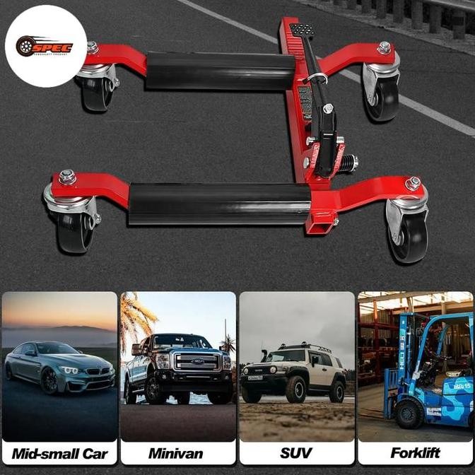 TERBARU - [termurah] Dongkrak roda mobil / Car wheel dolly / wheel dolly kit / Gojack