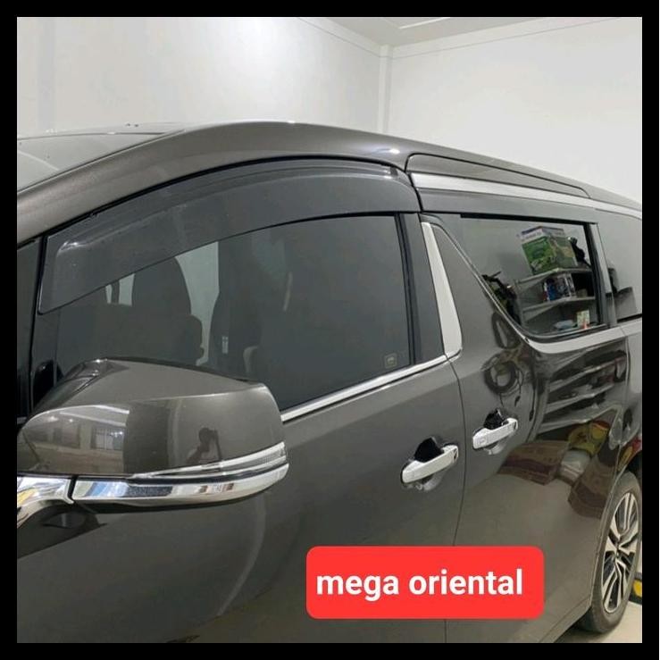 TERMURAH TALANG AIR INJECTION LIST CHROME OTOPROJECT ALPHARD / VELLFIRE 2015-2023 