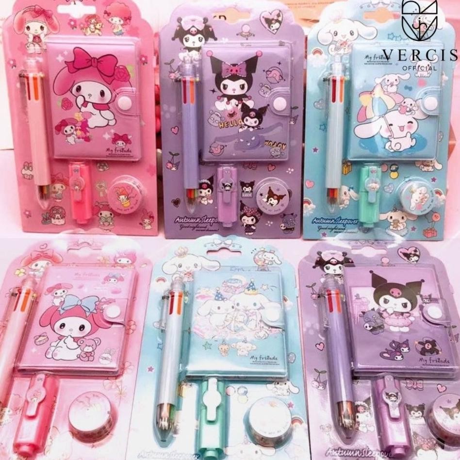 

Buku Diary 4In1 Buku Memo Anak Sekolah Notebook Alat Tulis Anak Hadiah Ulang Tahun Anak Kado Anak Souvernir