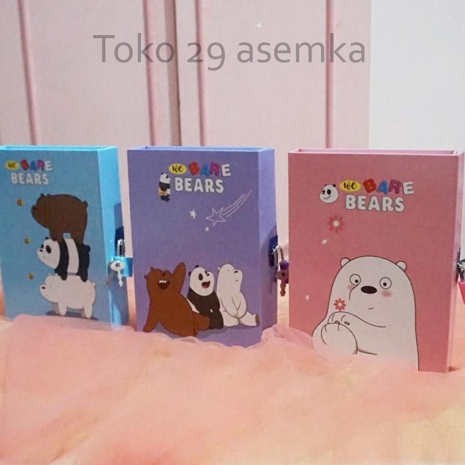 

Buku Diary Gembok Webare Bare Diary Notebook Padlo Buku Lucu Souvernir Bagus Alat Tulis Sekolah