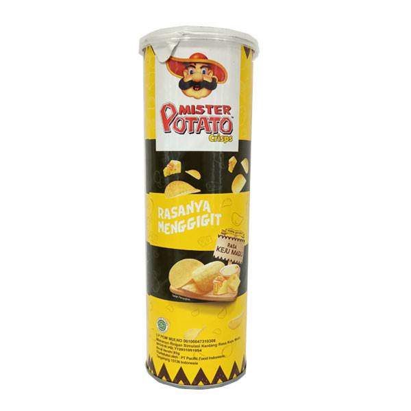 

Mister Potato Crisps Honey Cheese 85 Gr
