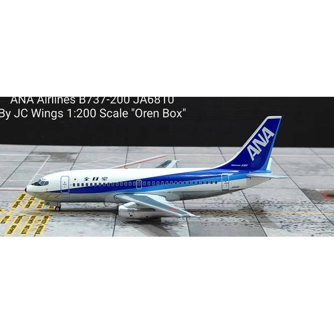 Ana Airlines B737-200 Ja6810 By Jc Wings 1:200 Scale