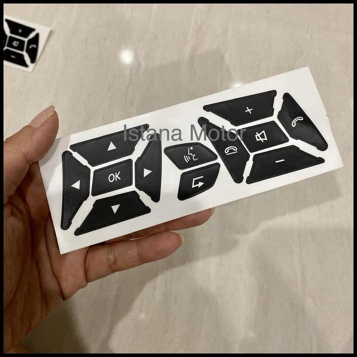 Sticker stiker setir mercedes w204 facelift