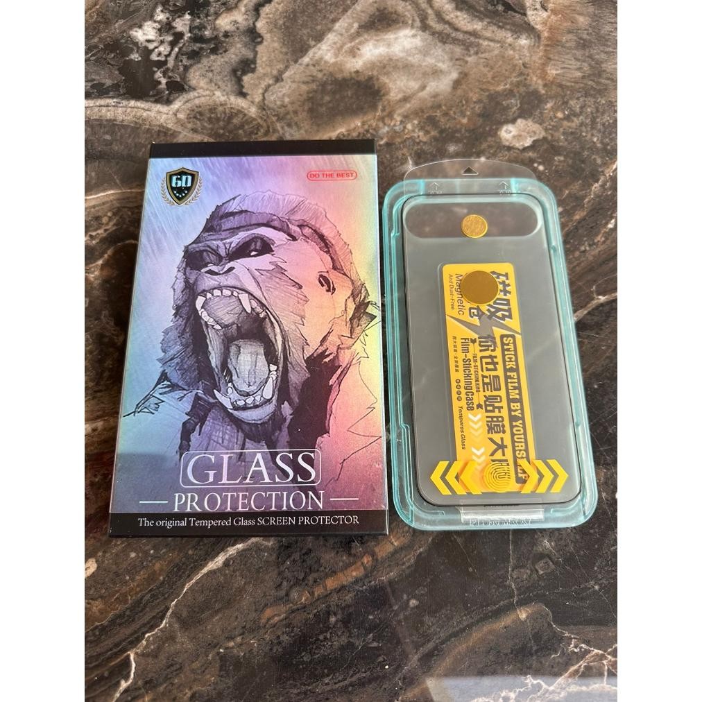 TERLARIS ACC HP - TEMPERED GLASS GORILLA ORIGINAL FREE ALAT PEMASANGAN IPHONE 11 PROMAX 12 PRO MAX 1