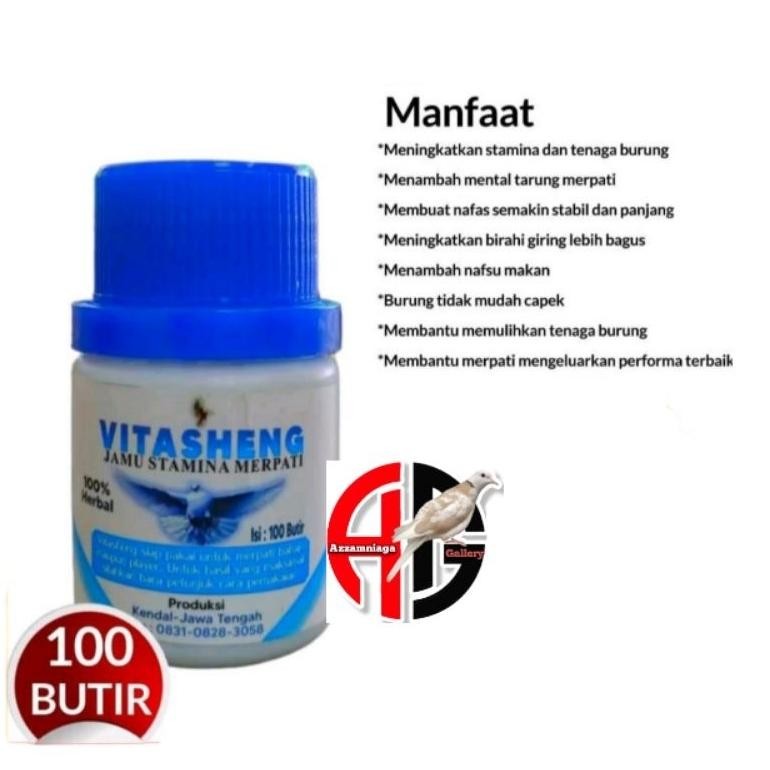 JAMU VITASHENG MERPATI JAMU MERPATI VITASHENG |  BIRU ND8