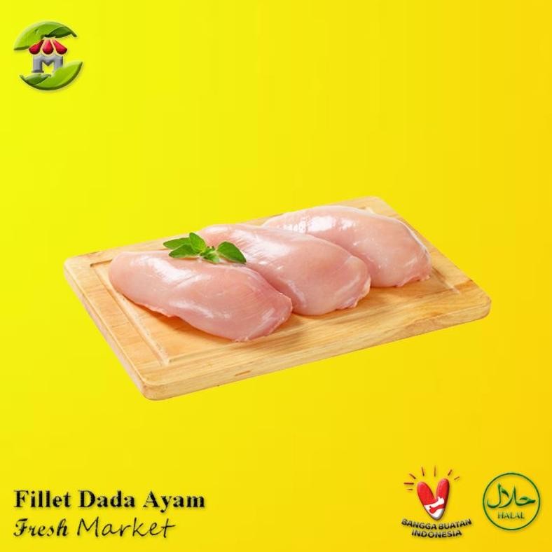 

Viral [Jakbar] Boneless Fillet Dada Ayam Tanpa Kulit Pack 970Gr - 1Kg La-92