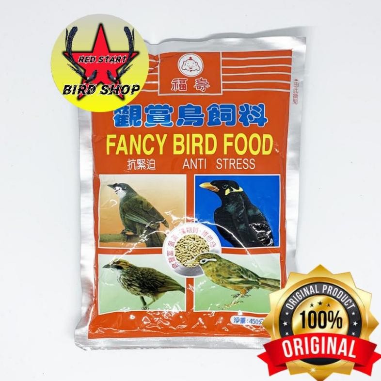 Terbaru Fancy Gold Food 450 Gr Voer Pakan Burung Murai Batu Anis Cucak Rawa Poksai Pur Rumput Laut 4