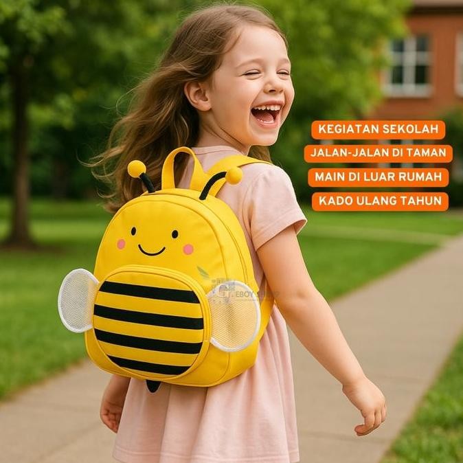 

Diskon Dng Tas Ransel Anak Bee Happy Lucu- Tsab5
