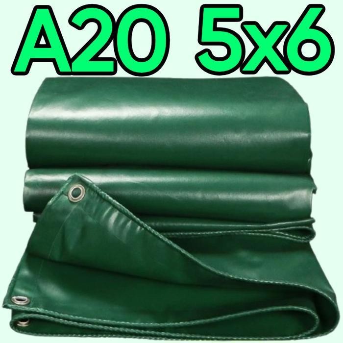 TERPAL TENDA A20 SERBAGUNA TOP QUALITY UKURAN 5x6 meter