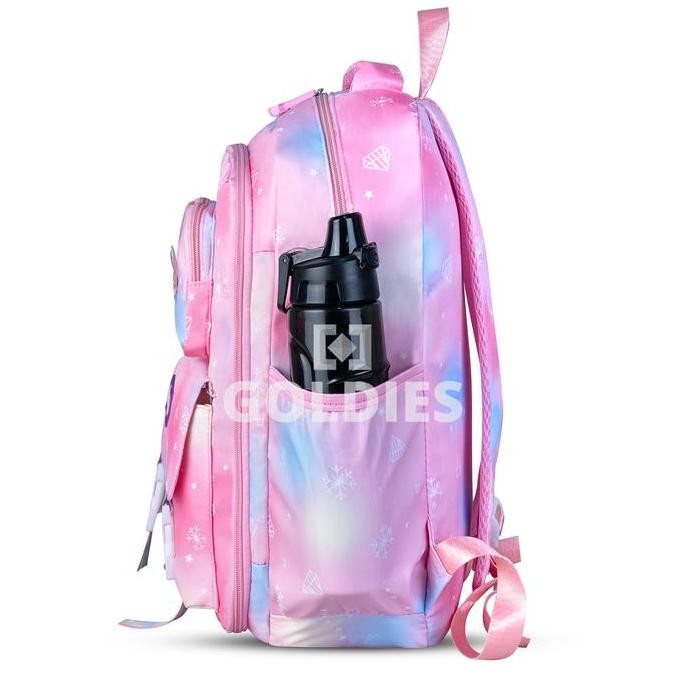 

Spesial Goldies Tas Ransel Sekolah Sd Smp Anak Perempuan Motif Pelangi Backpack Fashion Anak Perempuan Model Kulkas Double Layer Warna Ungu