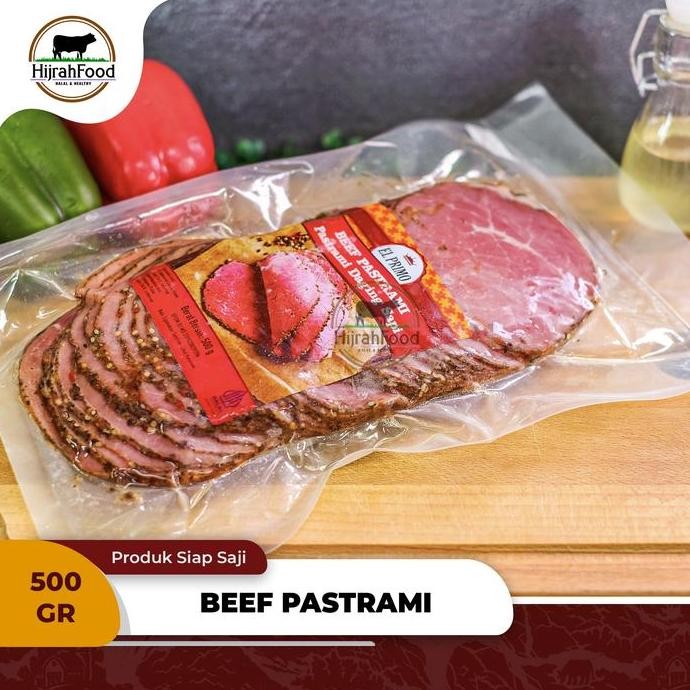 

Beef Pastrami Sliced Smoked & Seasoned / Daging Sapi Pastrami Slice