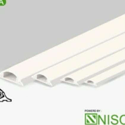 Promo Kabel Duct Lantai TC 16x65 Niso / Floor Duct Oval 16 x 65 2.9meter COD